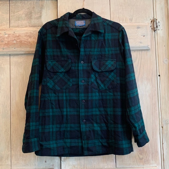 Pendleton Other - Pendleton | Green Tartan Wool Button Up Shirt